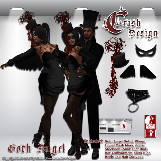 Crash Design - Goth Angel (wear Me)