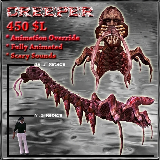 Sculpted Creeper Monster Avatar