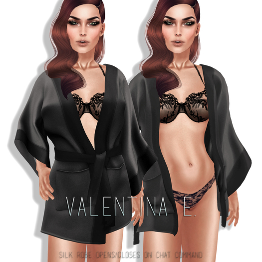 Valentina E. Sunday Robe (Open & Close Options)