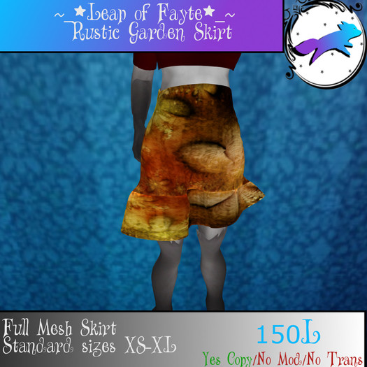 Rustic Garden Skirt