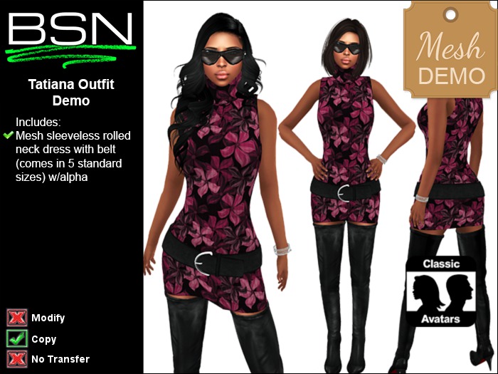 BSN Tatiana Outfit - Demo