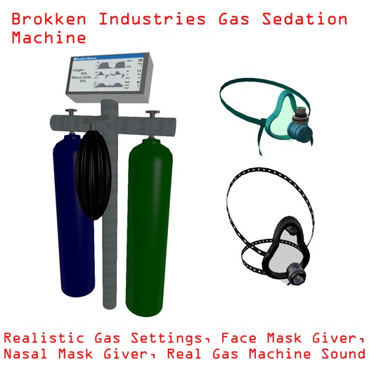Brokken Industries Gas Sedation Machine