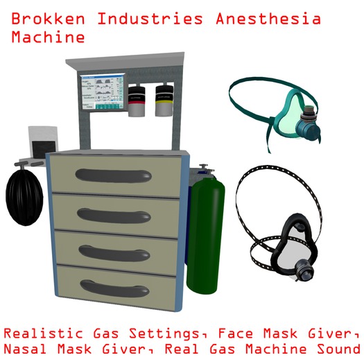 Brokken Industries Anesthesia Machine