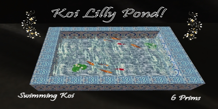 Koi Lilly Pond 