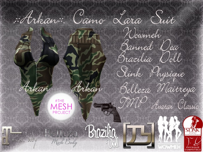 .::Arkan::. Camo Lara Suit