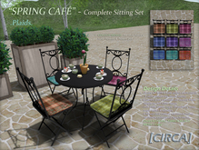 [CIRCA] - "Spring Cafe" - Complete Sitting Set - Plaids