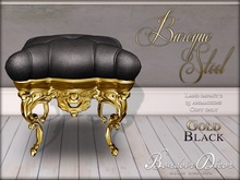 Baroque Chair White/Black
