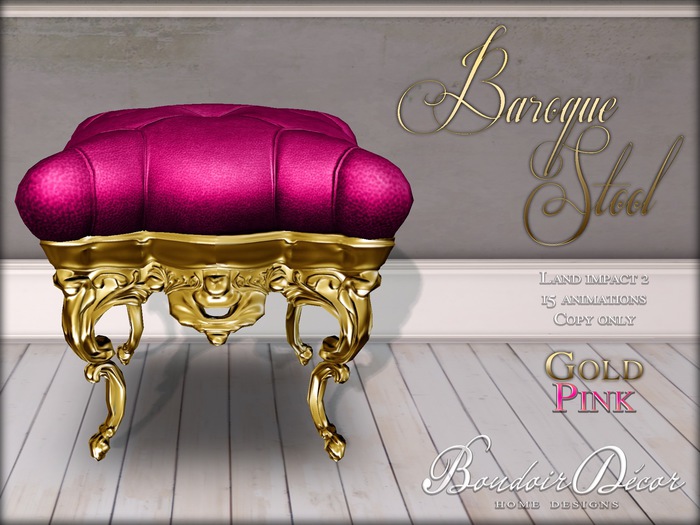 Baroque Chair White/Black