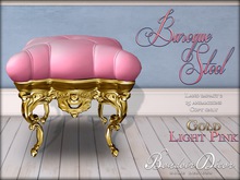 Baroque Chair White/Black