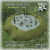 [CIRCA] Pkg - "Mystic Meadow" Garden Lily Pond - In Pink