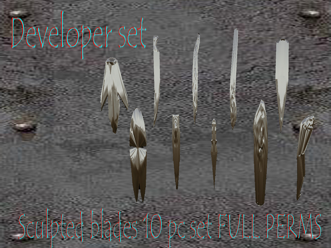 Sculpt blades Full perms