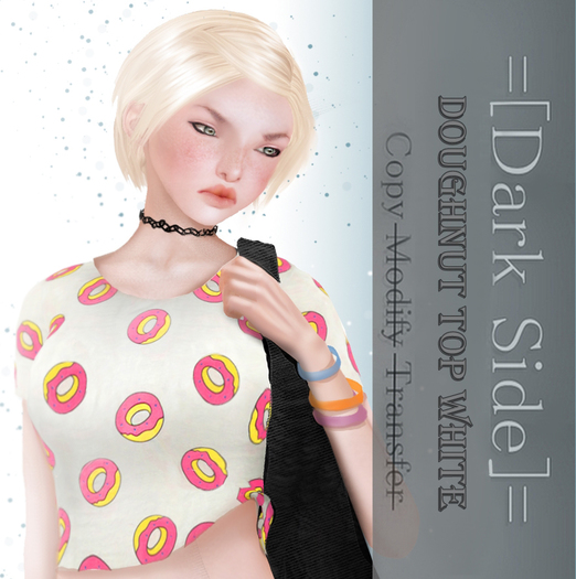=[Dark Side]=Doughnut top white