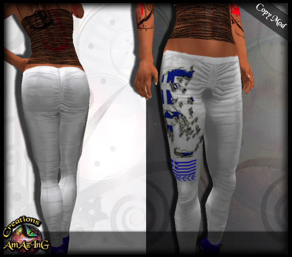 AmAzInNg CrEaTiOnS  pants 35