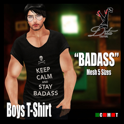 :::DC::: Men T-shirt (Badass)