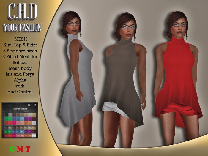 [C.H.D] Kimi Top & Skirt