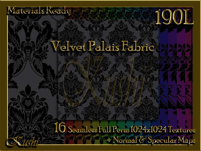 Velvet Palais Fabric Seamless Textures Materials Ready Full Perms 1024x1024