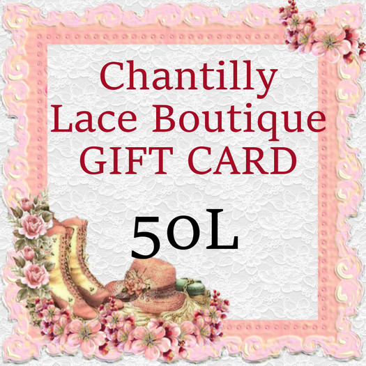 Chantilly Lace Gift Card 50