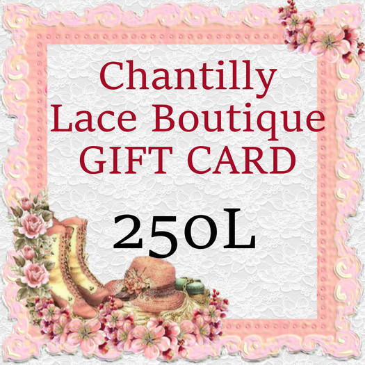 Chantilly Lace Gift Card 50