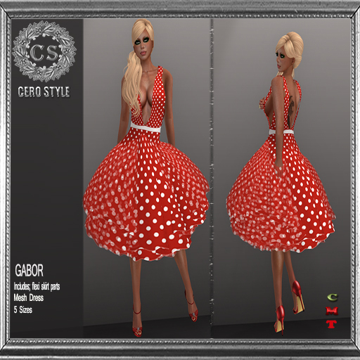 CERO STYLE Gabor Dress Red