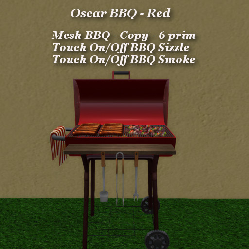 Oscar BBQ - Red