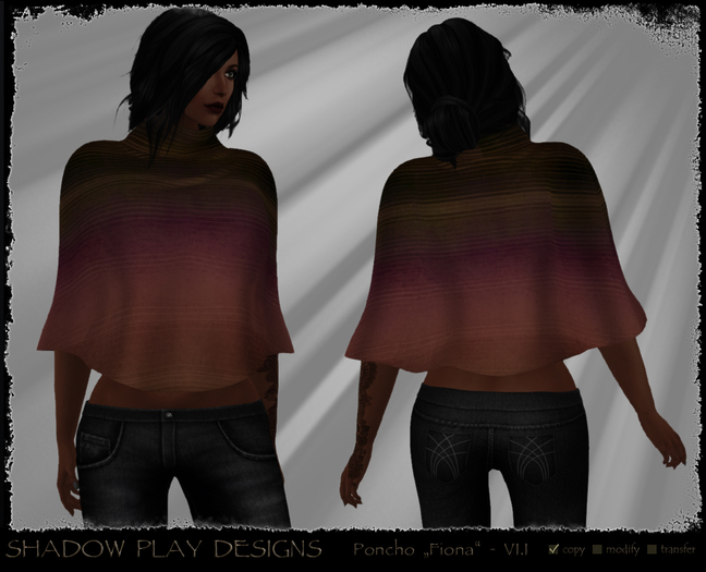 Poncho Fiona V1.1