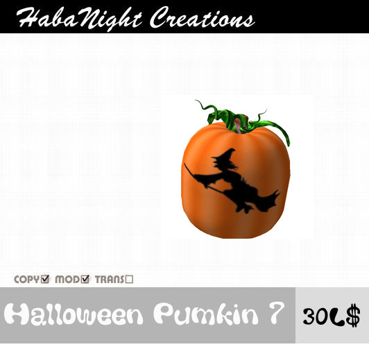Halloween Pumpkin 7/MOD+Copy