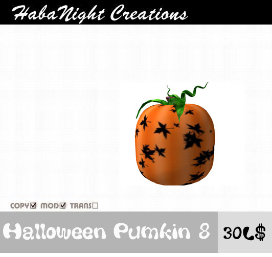 Halloween Pumpkin 8/MOD+Copy