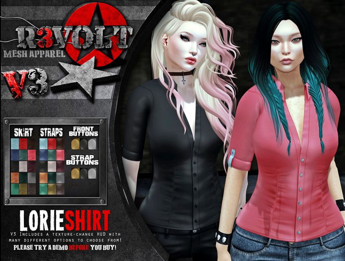 [R3] - Lorie Shirt [V3] DEMO