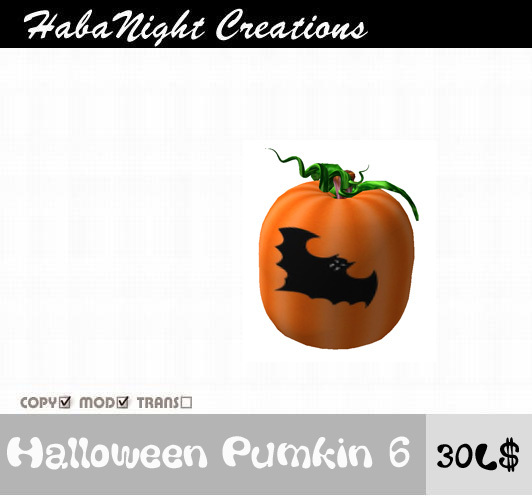 Halloween Pumpkin 6/MOD+Copy