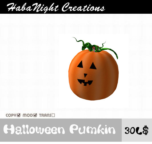 Halloween Pumpkin 1 /MOD+Copy