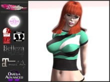 Bonita - Crop Top Aqua
