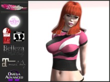 Bonita - Crop Top Rose