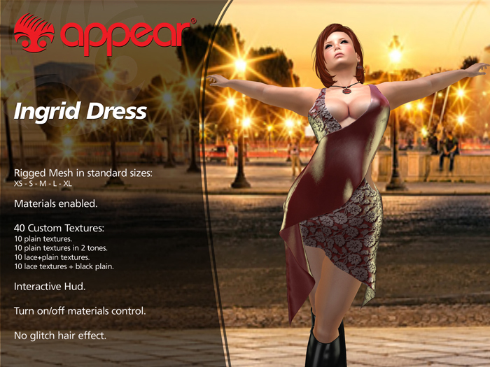 appear - Ingrid Dress DEMO