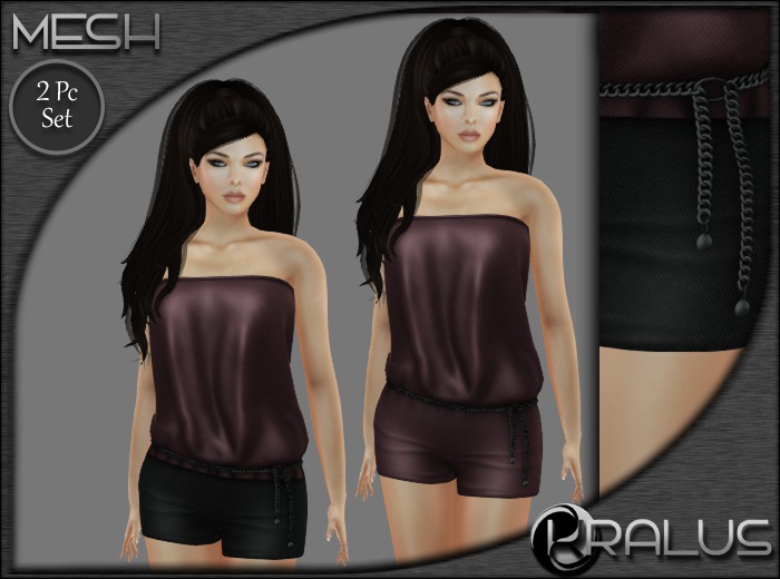 ::KRALUS:: Mesh : Romper : Pink Champagne