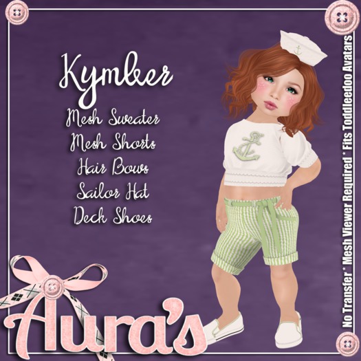 {Aura's} Kymber in {Leaf} For Toddleedoo Avatars