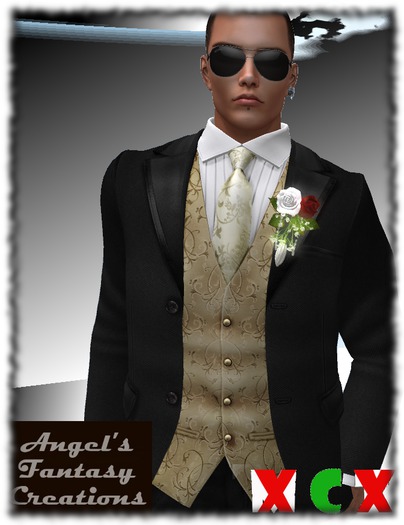 Set Wedding - Angy's Boutonieres/Buttonholes