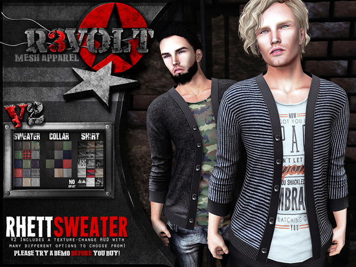 [R3] - Rhett Sweater [V2] DEMO
