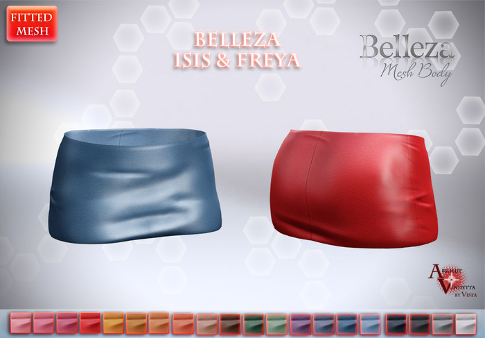 Absolut Vendetta -Mini skirt leather*BELLEZA ISIS FREYA