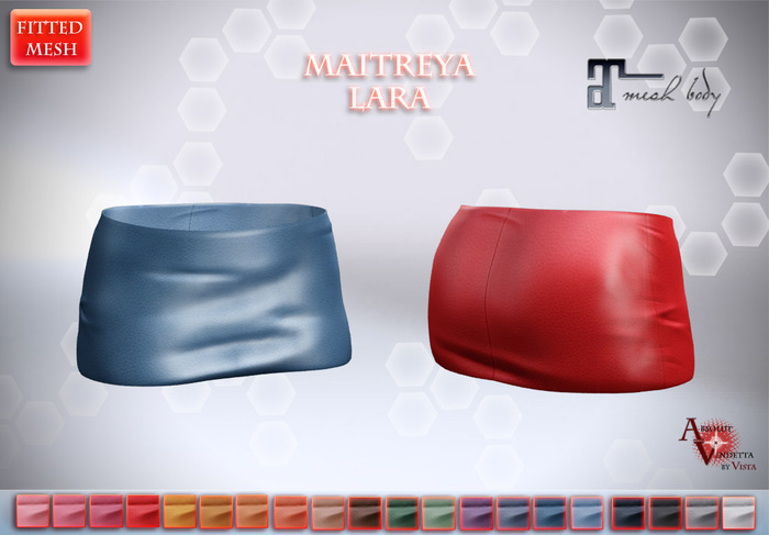 Absolut Vendetta -Mini skirt leather*MAITREYA