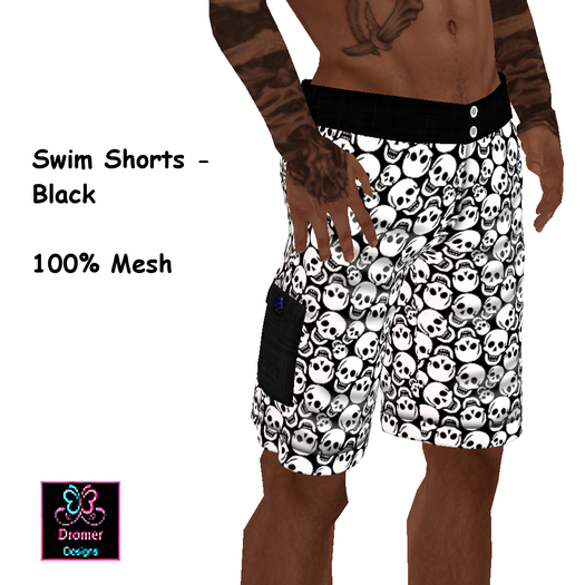 Swim Shorts - Black