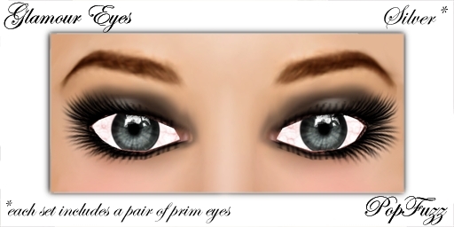 PopFuzz - Glamour Eyes - Silver