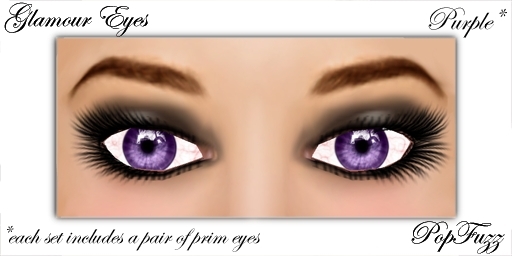 PopFuzz - Glamour Eyes - Purple