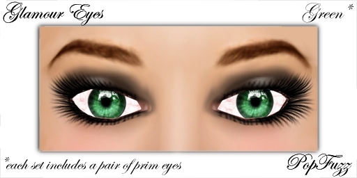 PopFuzz - Glamour Eyes - Green