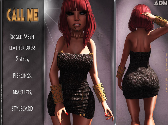 [ADN] CALL ME (100% MESH) (Wear to Unpack )