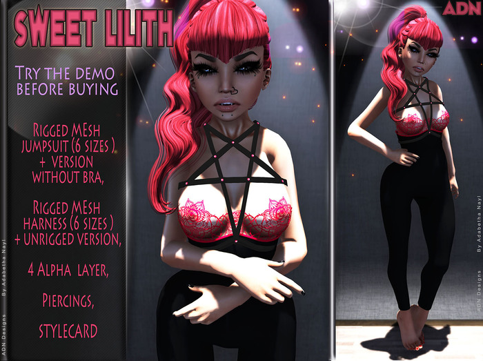 [ADN] SWEET LILITH (100% MESH)