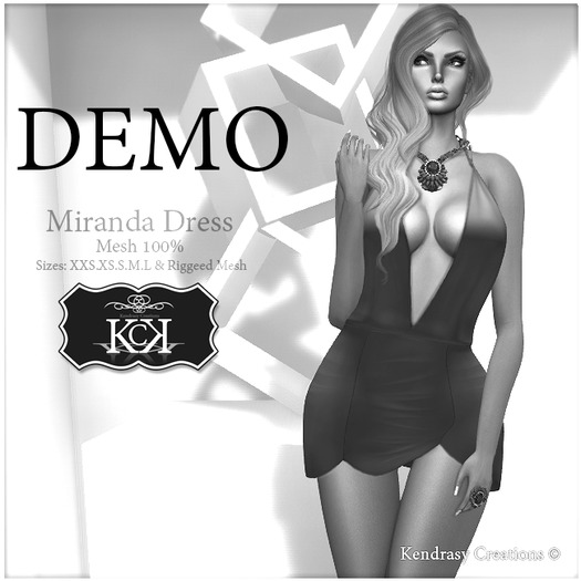 :::KC::: *DEMO* Miranda Mini Dress