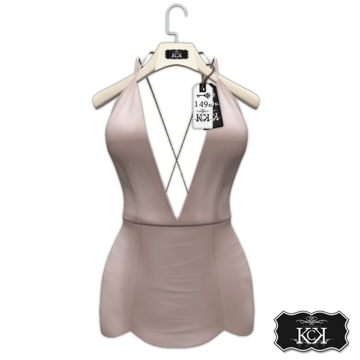:::KC::: Miranda MiniDress Nude