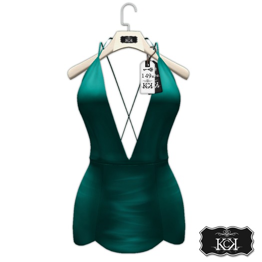 :::KC::: Miranda MiniDress Dark Green