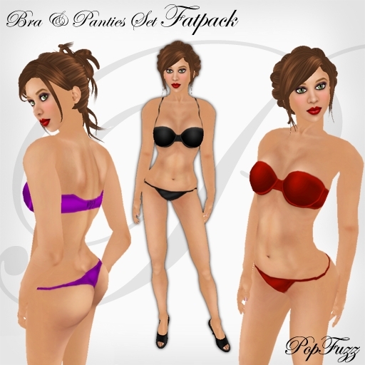 PopFuzz - Bra & Panties Fatpack