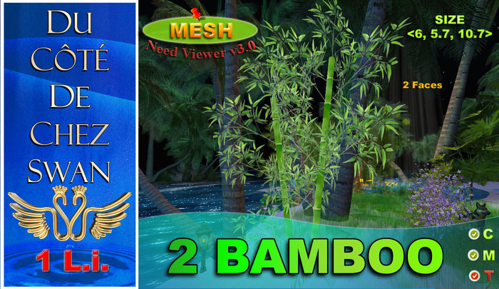 2 Bamboo - Mesh 1 L.i.